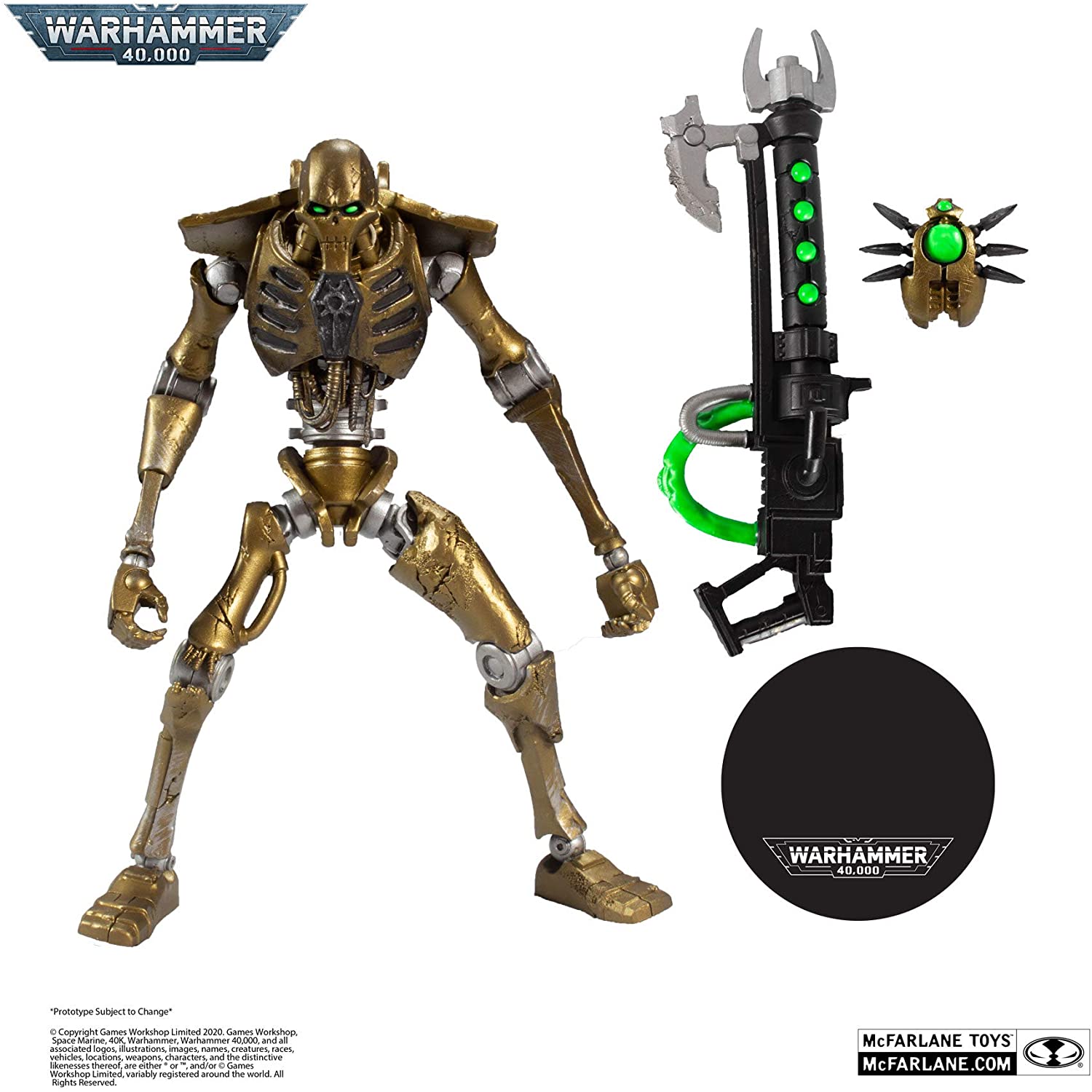 McFarlane Toys Warhammer 40,000 Necron Warrior - TCS ROCKETS
