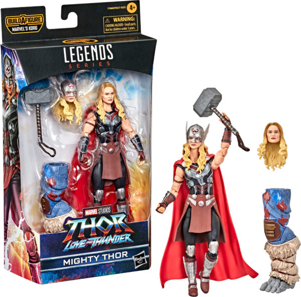 Marvel Legends Series Thor: Love and Thunder Thor Action Figure 6-inch  Collectible Toy, 3 Accessories