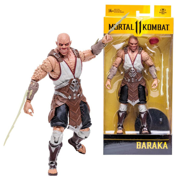 McFarlane Toys Mortal Kombat Baraka Tarkatan General - 7 in