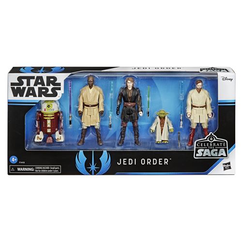 Universal owner Surrounded Star Wars Celebrate The Saga Toys Jedi Order Action Figure Set, 3.75-Inch  Collectible Figures 5-Pack - TCS ROCKETS