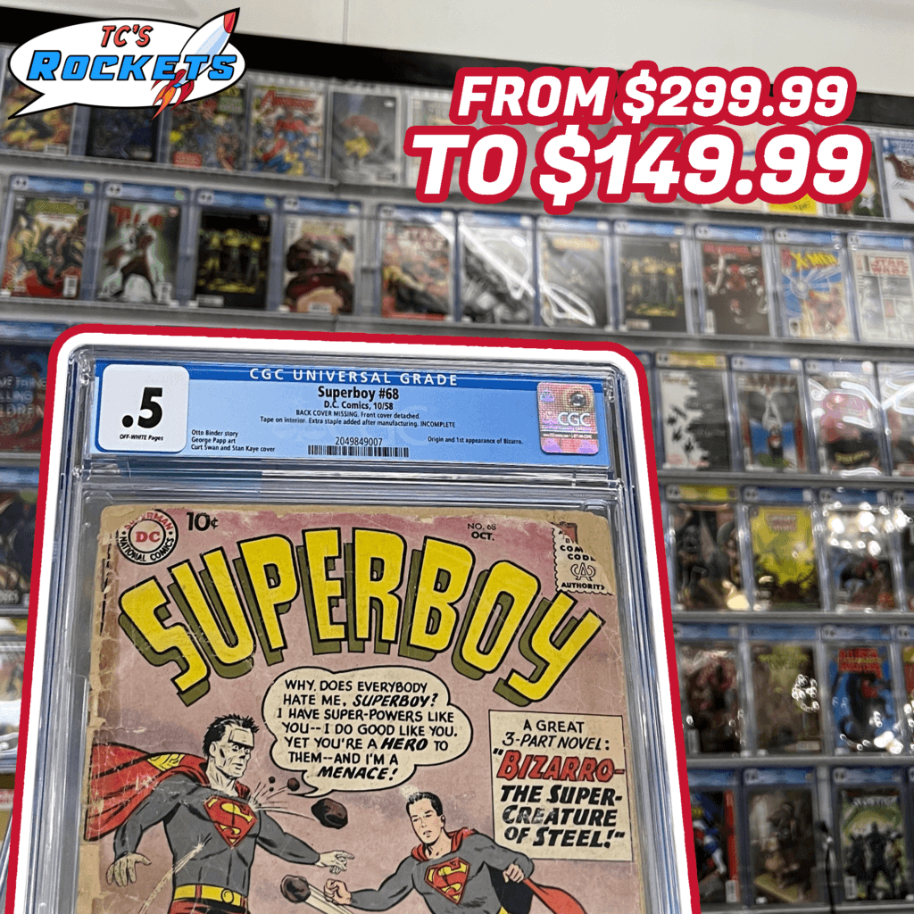 SuperBoy Comic Black Friday Sale